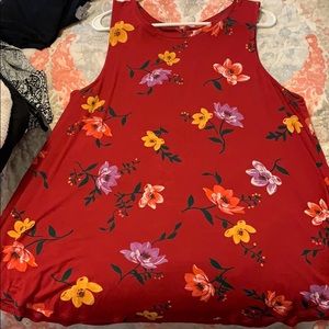 Flower tank top